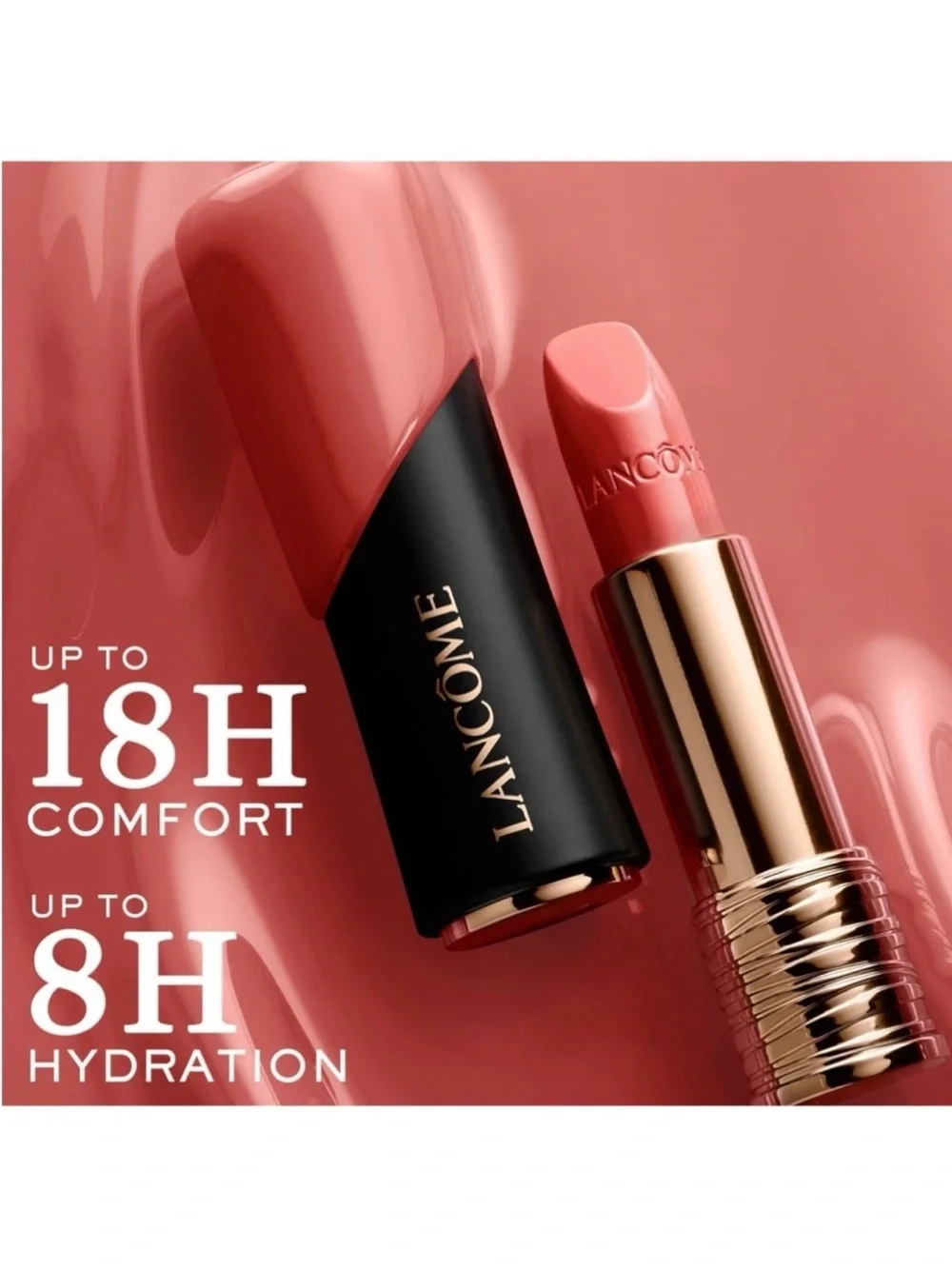 Lancôme L’Absolu Rouge Cream Lipstick 387 Crushed Rose BNIB Full Size